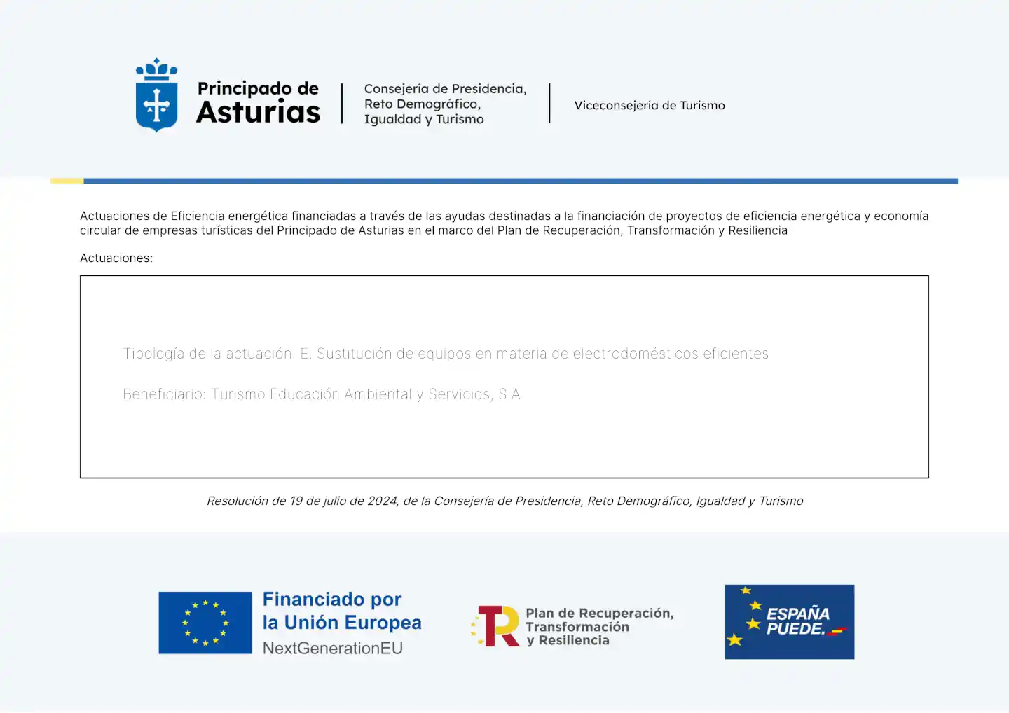 Certificado Eficiencia Energética